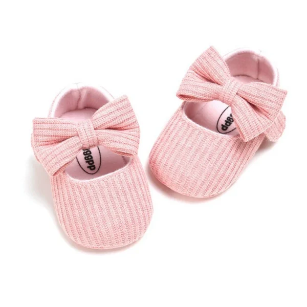Baywell Spring Baby Girl Princess Shoes 1 Year Casual Anti-Slip Bow Sneakers Autumn Toddler Soft Soled First Walkers 0-18 Months - Image 3