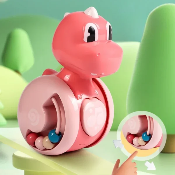 Roly Poly Baby Toys 6 To 12 Months, Tumbler Wobbler Toys for Infant Boy Girl - Perfect for Learning To Climb & Early Education - Image 3