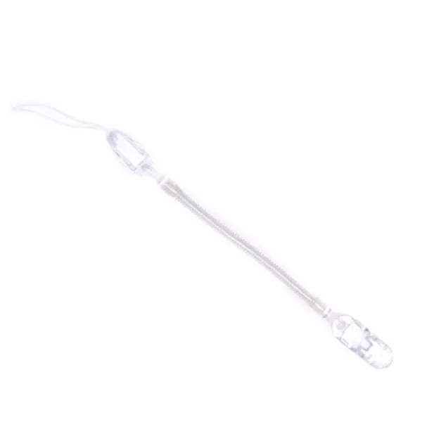 C9GB Baby Spring Retractable Pacifier Clip Chain Soothers Holder Teething Nipple Holder for Infant Feeding - Image 2